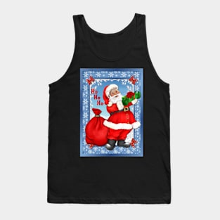 Jolly Santa Greetings Tank Top